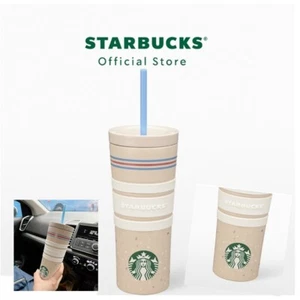Starbucks Stainless Steel Natural Summer Terrazzo Cold Cup Tumbler 2024 16oz. - Bild 1 von 9