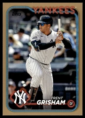 Trent Grisham #157 2024 Topps Gold San Diego Padres 0037/2024 - Image 1 of 2