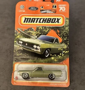 Matchbox 1970 Ford Ranchero 17/100 “NEW”  - Picture 1 of 1