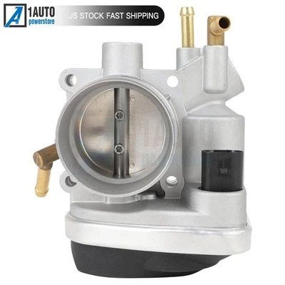Throttle Body Assembly with Sensor For 2004-2010 Volkswagen Golf City Jetta Golf - Image 1 of 4