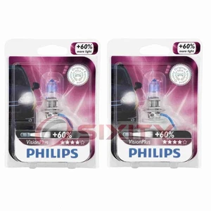 2 pc Philips Front Fog Light Bulbs for Suzuki Grand Vitara Ignis XL-7 kq - Picture 1 of 5