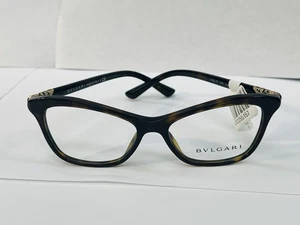 BVLGARI 4093-B 504 GAFAS TORTUGA SWAROVSKI CRISTAL TEMPLOS 140 53-16 - Imagen 1 de 11