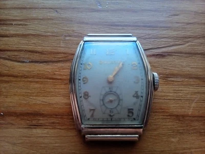 Vintage Bulova 10AX 15 Jewels Watch, WWII Era, Running!! - image 1 of 4