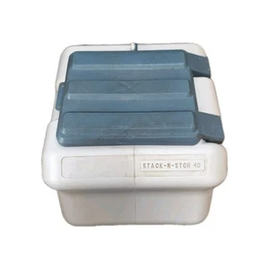 Bergan Stack N Stor 40 Pet Animal Food Storage Container 9 Gallon Plastic - Picture 1 of 3