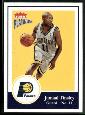 2003-04 Fleer Platinum #8 Jamaal Tinsley - Image 1 of 2