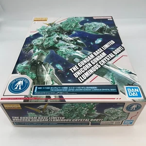 BANDAI MG 1/100 UNICORN GUNDAM Luminous Crystal Body Base Limited Model Kit - Picture 1 of 6