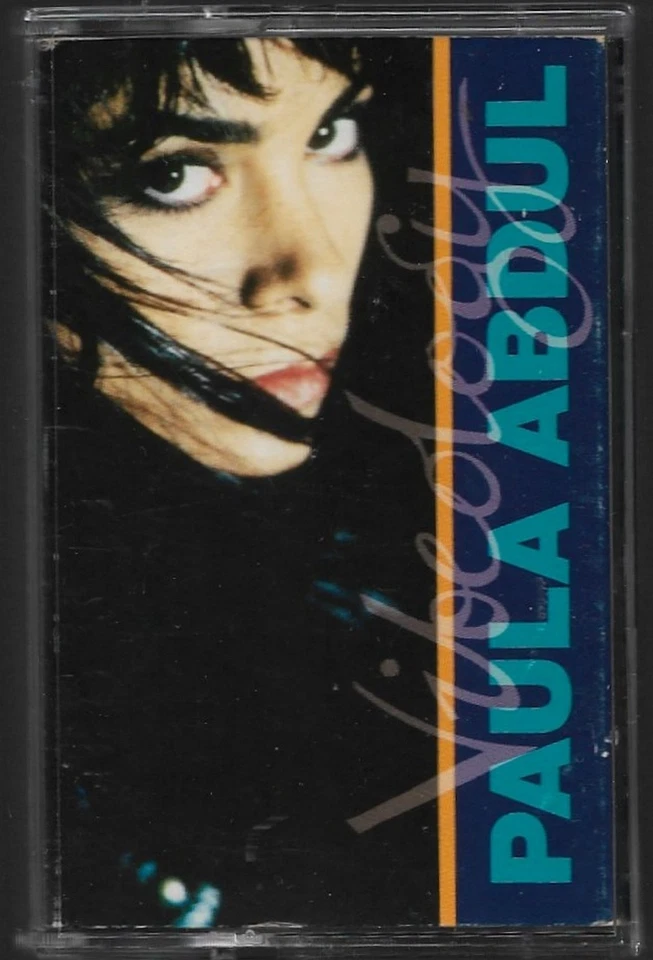 Paula Abdul Vibeology CASSETTE SINGLE Electronic Pop House - Image 1 of 4