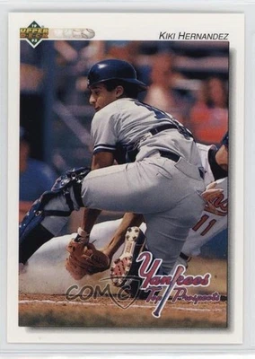 1992 Upper Deck Minor League Kiki Hernandez #158 Rookie RC - Image 1 of 2