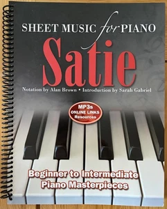 Book of Sheet Music for Piano - Satie (32 Pieces) - Picture 1 of 5