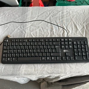 LK500 USB-Tastatur für Zuhause und Büro - kompatibel mit Windows 10 - Bild 1 von 3