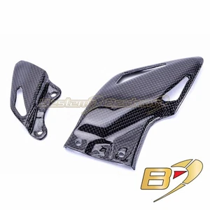 2008 - 2019 2021 - 2026 Honda CBR1000RR Carbon Fiber Rear Heel Guard Plate - Picture 1 of 4