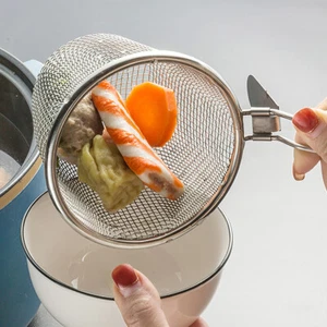 Zuppiera Skimmer Ragno Colino Mestolo Colino Pasta Bollitore Cestini - Foto 1 di 12