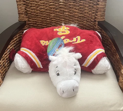 Brand New Pillow Pets 18” USC TROJANS Horse Mascot Stuffed Plush Pillow Cover