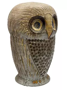 Grande gufo ceramica arte moderna metà secolo Raymor stile italiano retrò Bitossi - Foto 1 di 13