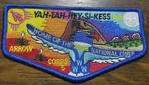 OA Yah Tah Hey Si Kess Lodge 66 - 2008 National Chief - Jake Wellman - Blue Bdr - Bild 1 von 1