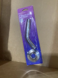 Plumb Craft Waxman 7657700t Chrome Plated Finish Shower Arm W,No 7657700T - Picture 1 of 2