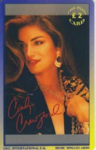 Telefoonkaart / Phonecard ongebruikt prepaid - Cindy Crawford - Bild 1 von 1