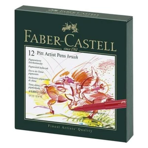 Pack of 12 Faber Castell Pitt Artist Color Pens kit Art Craft Draw Paint AUD - Picture 1 of 8