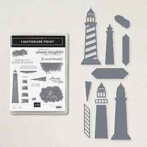 Stampin Up ~ Lighthouse Point - Stamp Set with Matching Lighthouse Dies