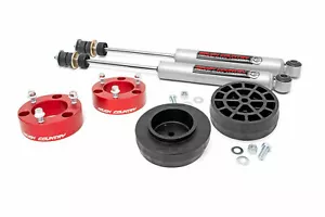 Rough Country 3in Suspension Lift Kit fits Toyota 07-14 FJ Cruiser 4WD/2WD RED - Picture 1 of 6