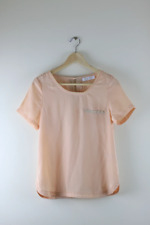 Andy and Lucy Beaded Neck Top Blush