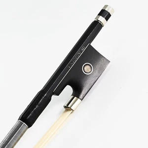 Carbon Fiber Violin Bow Pernambuco Performance 1/8 Advanced Level Natural Hair - Picture 1 of 7