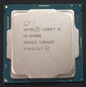 Intel Core i5-9500E SRGQX 3.00GHz 6 Core 9MB LGA-1151 CPU processor - Picture 1 of 1