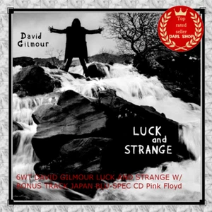 6WT DAVID GILMOUR LUCK AND STRANGE W/ BONUS TRACK JAPAN BLU-SPEC CD Pink Floyd - Picture 1 of 2
