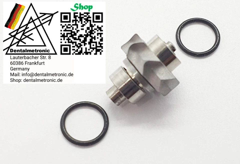 MARKENLOS Rotor passend für Sirona T1 Control Turbine SerienNr bis 599999 made in Germany
