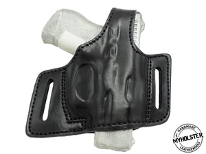 Right Hand Thumb Break Belt Leather Holster Fits Smith & Wesson SHIELD 9mm - Picture 1 of 3