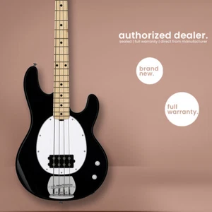 Sterling by Music Man | StingRay RAY2 | Electric Bass Guitar | Black - Picture 1 of 5