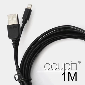 5x USB 8pin Câble de Données Chargeur IPHONE 8 7 6 6s Plus 5 5C Se Ipod Noir 1m - Photo 1/5
