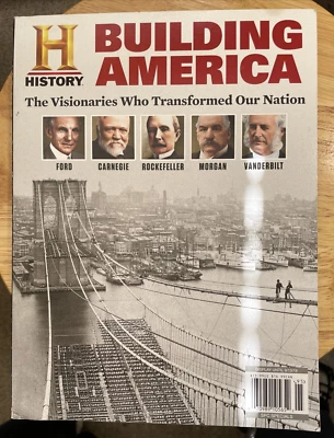 History Magazine Building America - Visionaries Who Transformed Our Nation  Foto 1 de 2