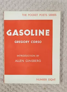 Gregory Corso Gasoline Intro by Allen Ginsberg 1st Edition Third Printing 1959 - Picture 1 of 4