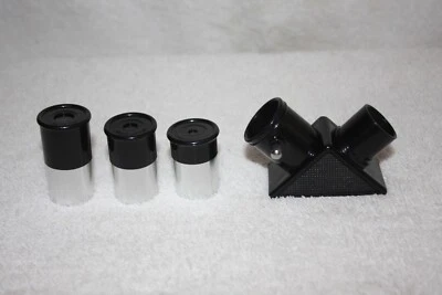 Telescope .965" Three Eyepiece Kit - 6mm 12.5mm 20mm & 90 Degree Star Diagonal - Image 1 of 3