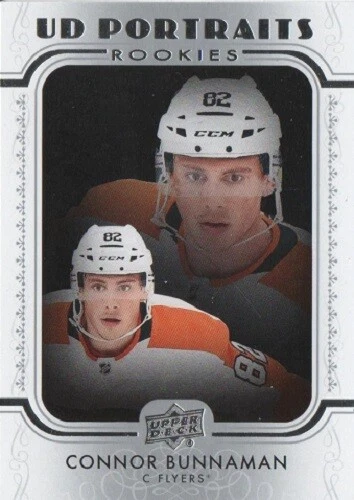 2019-20 Upper Deck Series 2  "UD Rookies Portraits" Connor Bunnaman #P-55 - Image 1 of 1