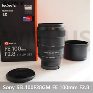 Sony SEL100F28GM FE 100mm F2.8 STF GM OSS Lens for Full-Frame E-mount - Tracking - Picture 1 of 3