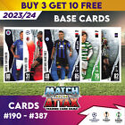 MATCH ATTAX 2023/24 23/24 CHAMPIONS LEAGUE - BASE CARDS #190 - #387