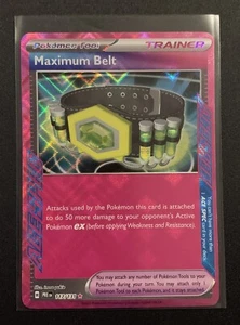 Maximum Belt 117/131 - Ace Spec - Prismatic Evolutions - Pokemon TCG - Picture 1 of 3