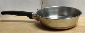 Very Rare Armaid SS Copper Bottom 6.75" Fry Pan Skillet Bakelite Handle Exc Cond - Picture 1 of 5