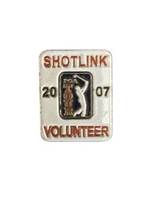 Spilla da bavero volontario PGA Tour 2007 Shotlink - Foto 1 di 2
