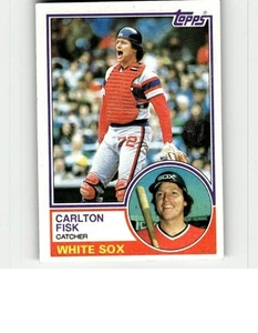 CARLTON FISK Topps #20 B1005AR4S105P69 FREE SHIPPING - Picture 1 of 2