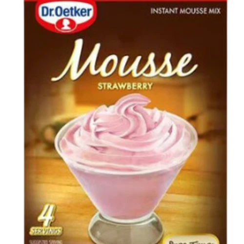 Dr. Oetker - Mousse de fresa 67 g Foto 1 de 1