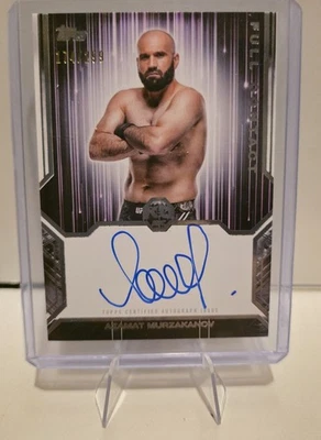 AZAMAT MURZAKANOV Auto Full Contact 174/299 2025 Topps UFC Knockout FC-AM - Image 1 of 2