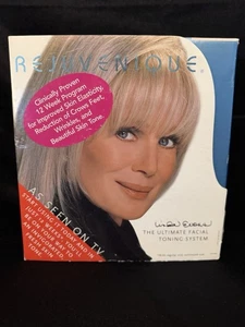 NUOVO Rejuvenique Ultimate sistema tonificante viso Linda Evans blu kit vintage - Foto 1 di 12