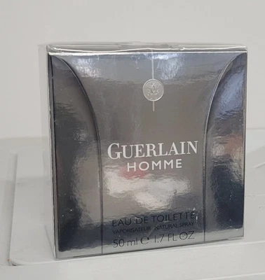 Guerlain Homme для мужчин 1,7 унц туалетная вода спрей очень редкая - Изображение 1 из 2