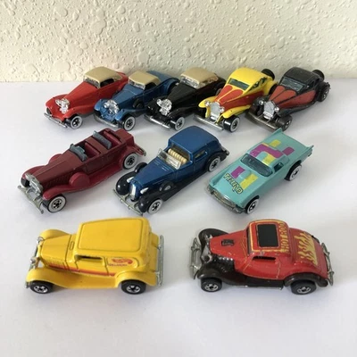 Vintage 70s 80s Hot Wheels Lot of 10 Classics Rolls Royce Hot Rod White Walls - Image 1 of 4
