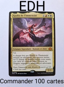 MTG Commander Deck Ange/Demon/Dragon Kaalia de l'Immensité 100 Cartes Magic EDH - Foto 1 di 9