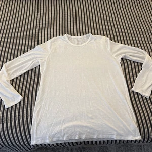 Langarmshirt Aerie Gr. XL weiß - Bild 1 von 8