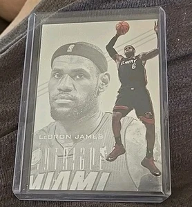 2012-13 Panini Intrigue Intriguing Players LeBron James #58 MIAMI HEAT - Picture 1 of 2